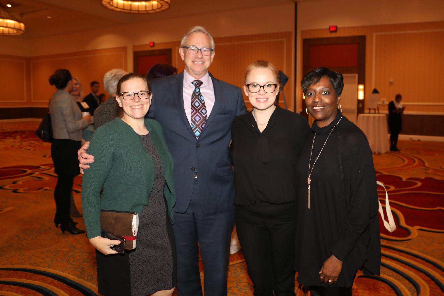 Erin Burnett, Greg Lukeman, Amy Martin, Earlyn Gordon